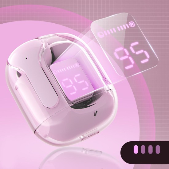 Acefast in -ear wireless headphones TWS Bluetooth pink T6