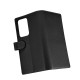 Samsung Galaxy S23 Ultra iCarer Haitang Leather Wallet Case in black