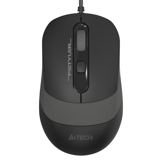 A4Tech ενσύρματο ποντίκι FM10 Fstyler series, 1600DPI, 4 πλήκτρα, Μαύρο
