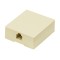 Powertech Πρίζα τηλεφώνου CAB-T027, RJ11 6p4c, Μπεζ