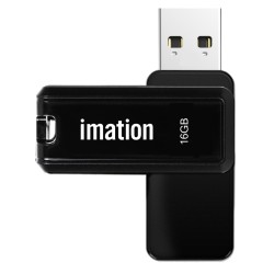 Imation USB Flash Drive Nano Pro II KR03020007, 64GB, USB 3.0, Μαύρο