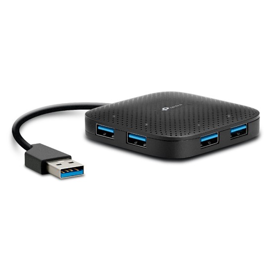 TP-Link USB hub UH400 USB 3.0, 4x USB 3.0, Ver. 3.0, Μαύρο