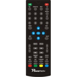 Powertech χειριστήριο συμβατό με δέκτη PT-MPEG4-HD2 Μπλε συσκευασία