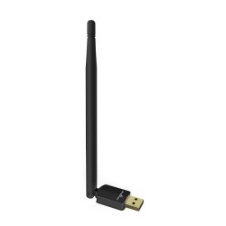 Powertech Wireless USB Adapter, 150Mbps, 2.4GHz, 5dBi, MT7601