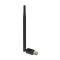 Powertech Wireless USB Adapter, 150Mbps, 2.4GHz, 5dBi, MT7601
