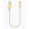 Καλώδιο TTEC Micro USB 30CM Alumi Χρυσό