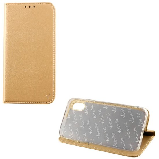 Voltetel Θήκη για Xiaomi Mi MIX 2 6.44 Book Magnet Stand Χρυσό