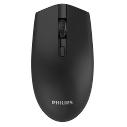 Philips ασύρματο ποντίκι SPK7404, 1600DPI, 4 πλήκτρα, Μαύρο