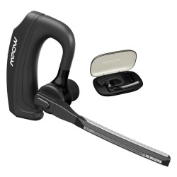 Mpow Bluetooth earphone EM20, 2 μικρόφωνα, multipoInt, BT V5.0, Μαύρο