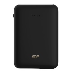 Silicon Power Power Bank C100 10000mAh, 2x USB Output, Μαύρο Silicon Power Power Bank C100 10000mAh, 2x USB Output, Μαύρο