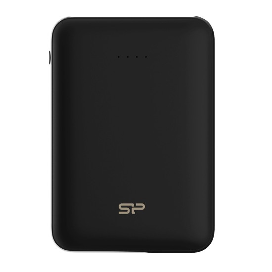 Silicon Power Power Bank C100 10000mAh, 2x USB Output, Μαύρο
