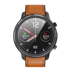 Ιntime Smartwatch L11, 1.3 Μαύρο-Καφέ