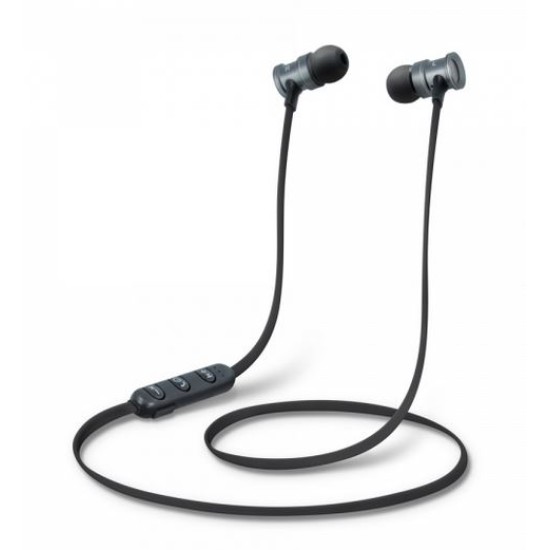 Forever BSH-200 Bluetooth Stereo Handsfree With Mic Ασημί