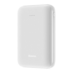 Baseus Power Bank PPJAN-A02 10000mAh, 2.1A, 2x output, λευκό
