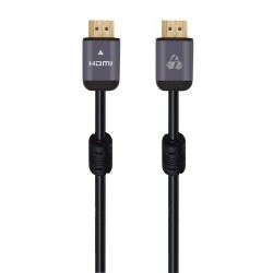 Powertech καλώδιο HDMI 2.0 CAB-H096 Prime, 4k 3D, Copper, Μαύρο, 2m