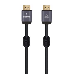 Powertech καλώδιο HDMI 2.0 CAB-H100 Prime, 4K 3D, copper, Μαύρο, 10m