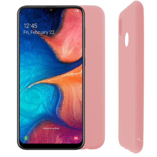 Volte-Tel Θήκη για Samsung A20e 2019 A202 5.8" Silicon TPU Ροζ Volte-Tel Θήκη για Samsung A20e 2019 A202 5.8" Silicon TPU Ροζ