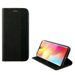 IDOL 1991 Θήκη για Xiaomi Mi Note 10 Lite 6.47" Elite Anti-Rfid Book Stand Μαύρο