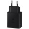 Samsung Φορτιστής με Θύρα USB-C και Καλώδιο USB-C 45W Power Delivery Μαύρος (EP-T4510)