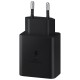 Samsung Φορτιστής με Θύρα USB-C και Καλώδιο USB-C 45W Power Delivery Μαύρος (EP-T4510)