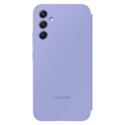 Samsung Smart View Wallet Case for Samsung Galaxy A34 5G Cover with Smart Flip Window