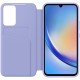 Samsung Smart View Wallet Case for Samsung Galaxy A34 5G Cover with Smart Flip Window Samsung Smart View Wallet Case for Samsung Galaxy A34 5G Cover with Smart Flip Window