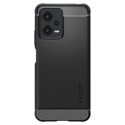 SPIGEN RUGGED ARMOR XIAOMI REDMI NOTE 12 5G / POCO X5 black backcover