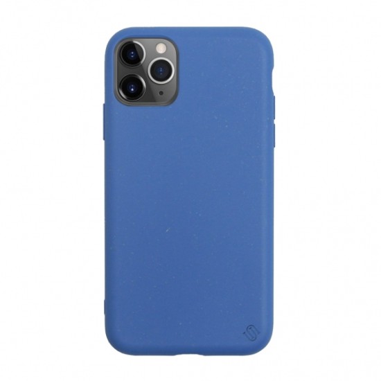 Θήκη Unique Eco Biodegradable Case για iPhone 11 Pro Max Backcover Μπλε