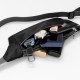 Hurtel Ultimate Running Τσαντάκι Μέσης για Τρέξιμο Μαύρο