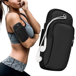 Θήκη Μπράτσου Running armband μαύρο