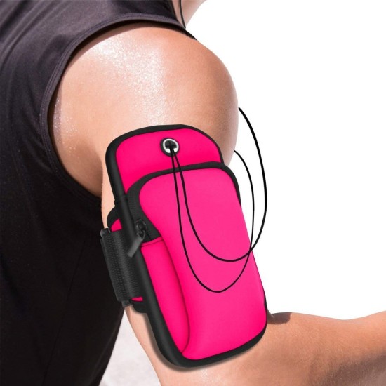 Θήκη Μπράτσου Running armband πορτοκαλί