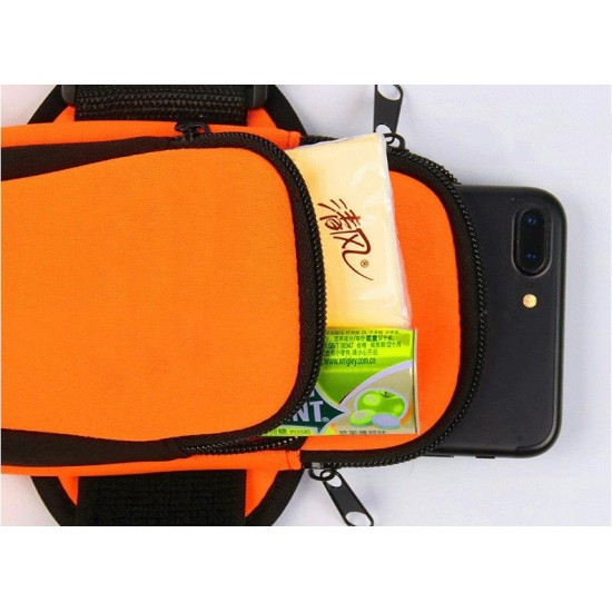 Θήκη Μπράτσου Running armband πορτοκαλί