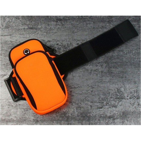 Θήκη Μπράτσου Running armband πορτοκαλί