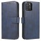 Magnet Case κομψή θήκη βιβλίο με βάση στήριξης για iPhone 12 Pro / iPhone 12 Μπλε