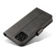 Magnet Case κομψή θήκη βιβλίο με βάση στήριξης για Phone 12 Pro Max Μαύρο