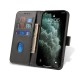 Magnet Case κομψή θήκη βιβλίο με βάση στήριξης για Phone 12 Pro Max Μαύρο
