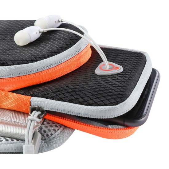 Θήκη Μπράτσου Running armband Πορτοκαλί