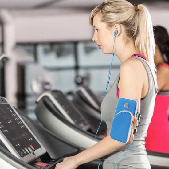 Θήκη Μπράτσου Running armband Πορτοκαλί