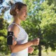 Θήκη Μπράτσου Running armband Πορτοκαλί