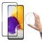 Wozinsky Full Cover Flexi Nano Glass Hybrid Screen Protector with frame for Samsung Galaxy A72 4G Μ