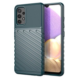 Thunder Case Flexible Tough Rugged Cover TPU Θήκη Για Samsung Galaxy A32 5G Πράσινο