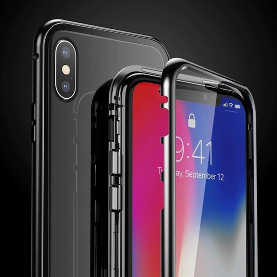 Wozinsky Μαγνητική Θήκη Full Body Front and Back Cover with built-in glass for Oppo A72 / A53 5G Μα