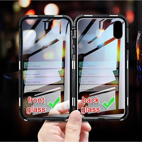 Wozinsky Μαγνητική Θήκη Full Body Front and Back Cover with built-in glass for Oppo A72 / A53 5G Μα