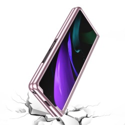 Θήκη Λεπτή διάφανη σκληρή για Samsung Galaxy Z Fold 2 5G Μαύρο