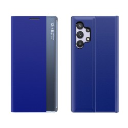 Hurtel Sleep Book Δερματίνης / Πλαστικό (Galaxy A32 5G) Μπλε