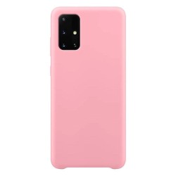 Silicone Case Soft Flexible Rubber Cover for Samsung Galaxy S21+ 5G (S21 Plus 5G) pink