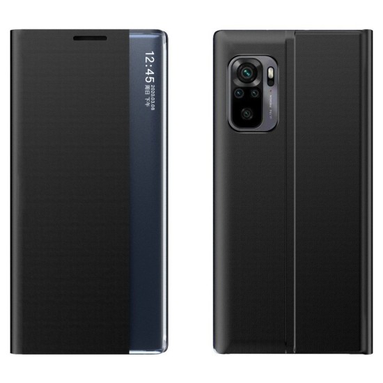 Hurtel Sleep Book Δερματίνης (Redmi Note 10 / 10s) Μαύρο Hurtel Sleep Book Δερματίνης (Redmi Note 10 / 10s) Μαύρο
