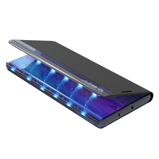 Hurtel Sleep Book Δερματίνης (Redmi Note 10 / 10s) Μαύρο Hurtel Sleep Book Δερματίνης (Redmi Note 10 / 10s) Μαύρο