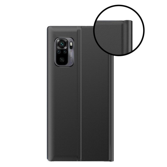 Hurtel Sleep Book Δερματίνης (Redmi Note 10 / 10s) Ροζ
