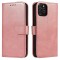 Magnet Case κομψή θήκη βιβλίο με βάση στήριξης για Xiaomi Redmi Note 10 / Redmi Note 10S Ροζ